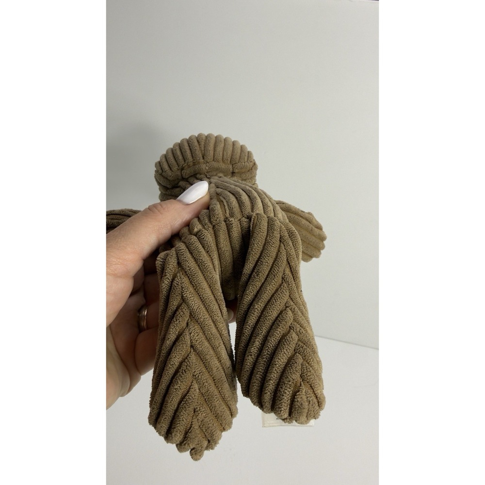 animal adventure plush Brown Moose Deer reindeer 2018 Corduroy Ribbed Stuffed - Picture 6 of 7